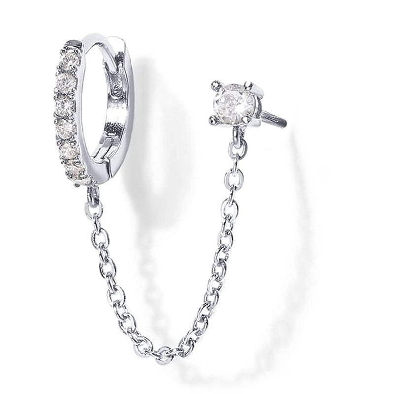 A Must-Have - Klasyczny Kolczyk z ponadczasowym urokiem