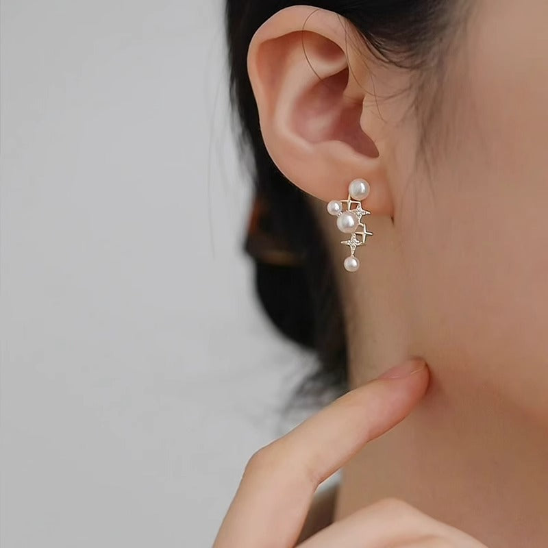 Czarujący Perłowy Kolczyk na każdą okazję