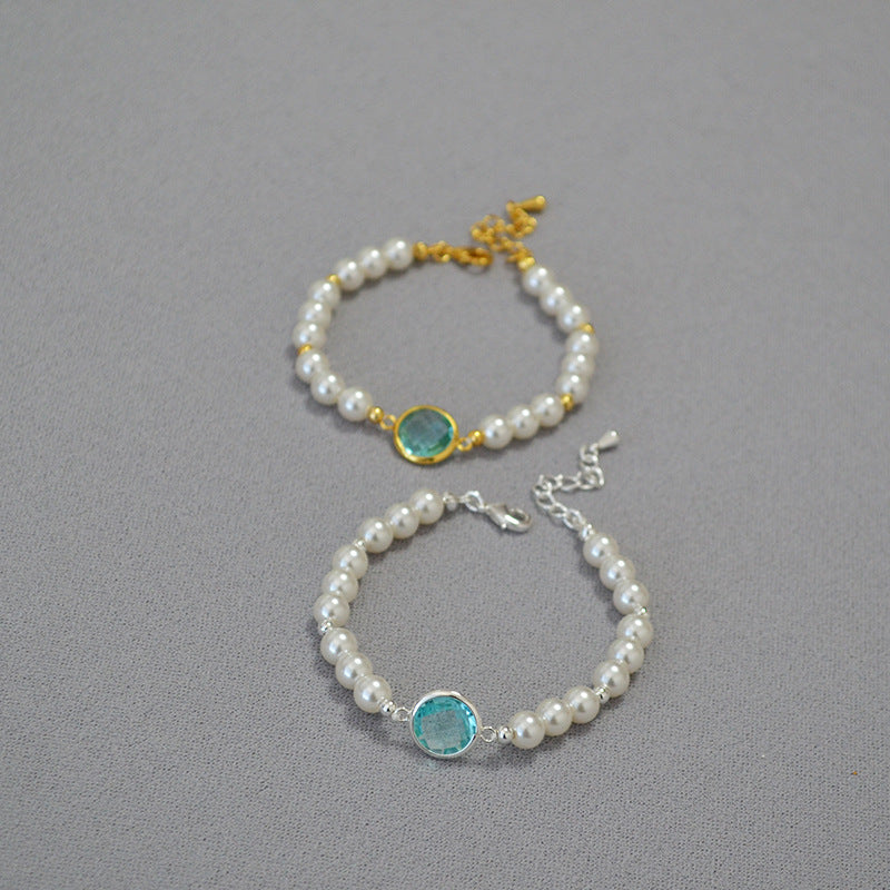 Czarujący Perłowy Bransoletka na każdą okazję