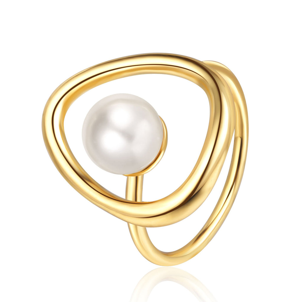 Czarujący Perłowy Pierścionek na każdą okazję