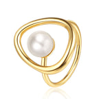 Czarujący Perłowy Pierścionek na każdą okazję