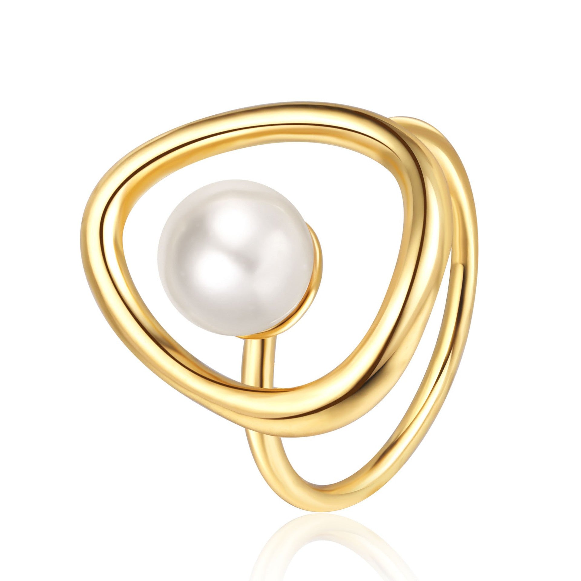 Czarujący Perłowy Pierścionek na każdą okazję