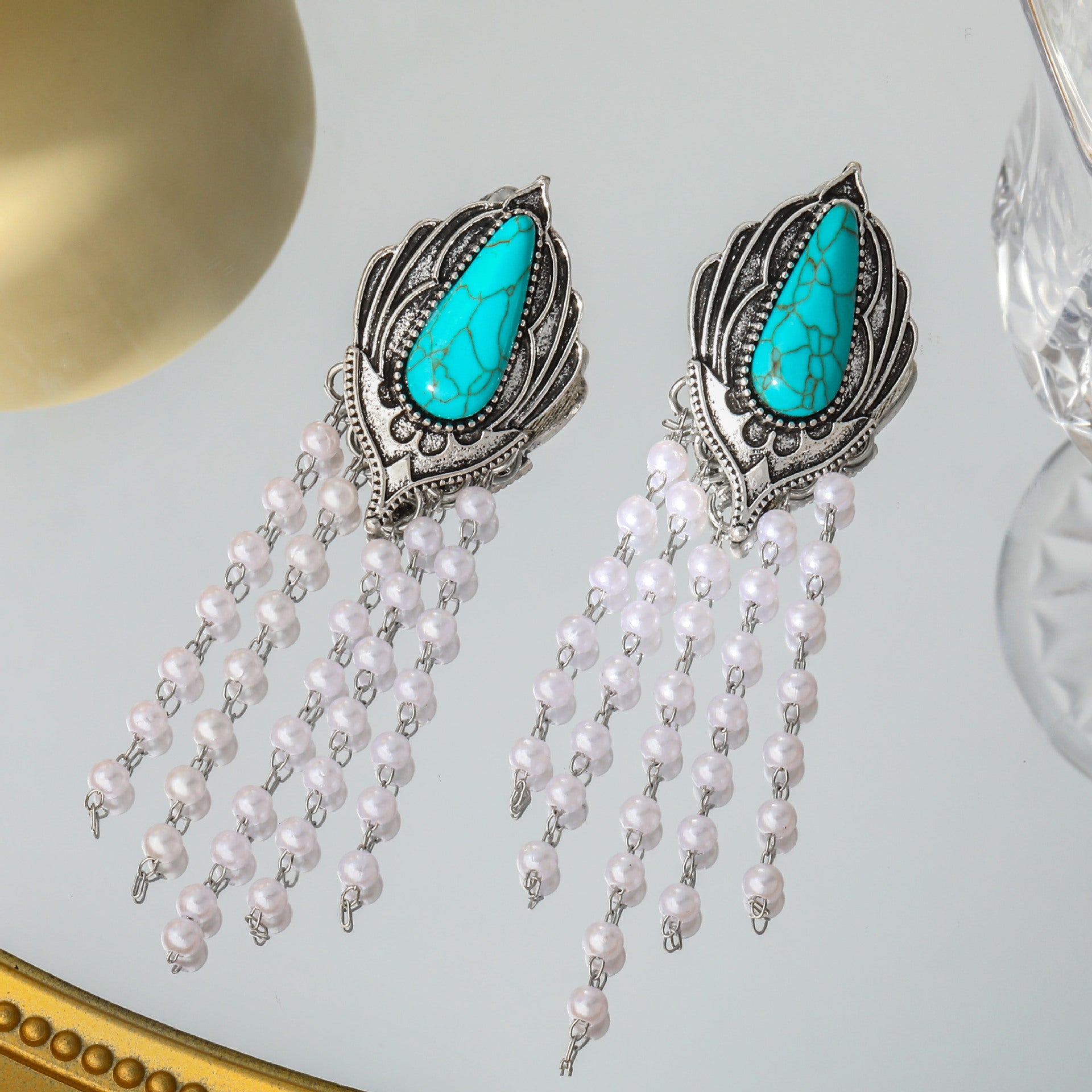 Czarujący Perłowy Kolczyk na każdą okazję