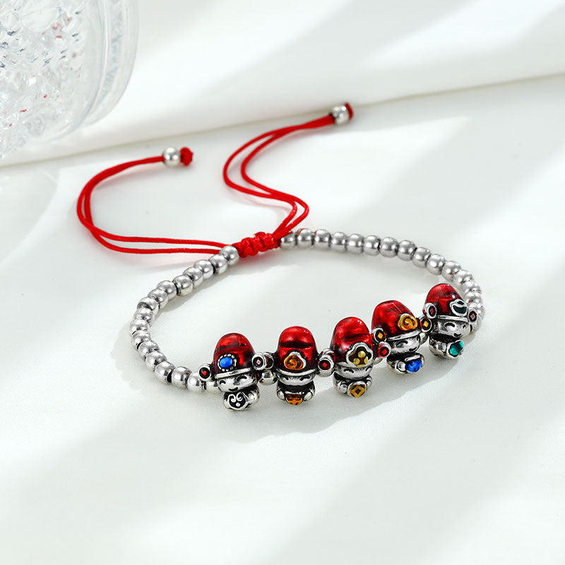 Czarujący Srebrny Bransoletka na każdą okazję