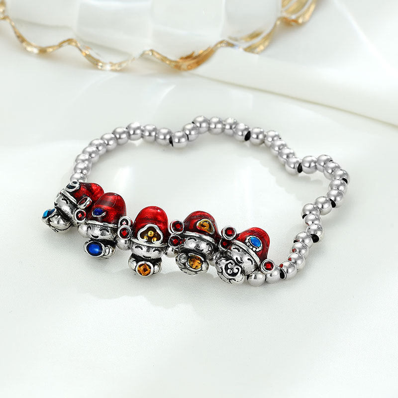 Czarujący Srebrny Bransoletka na każdą okazję