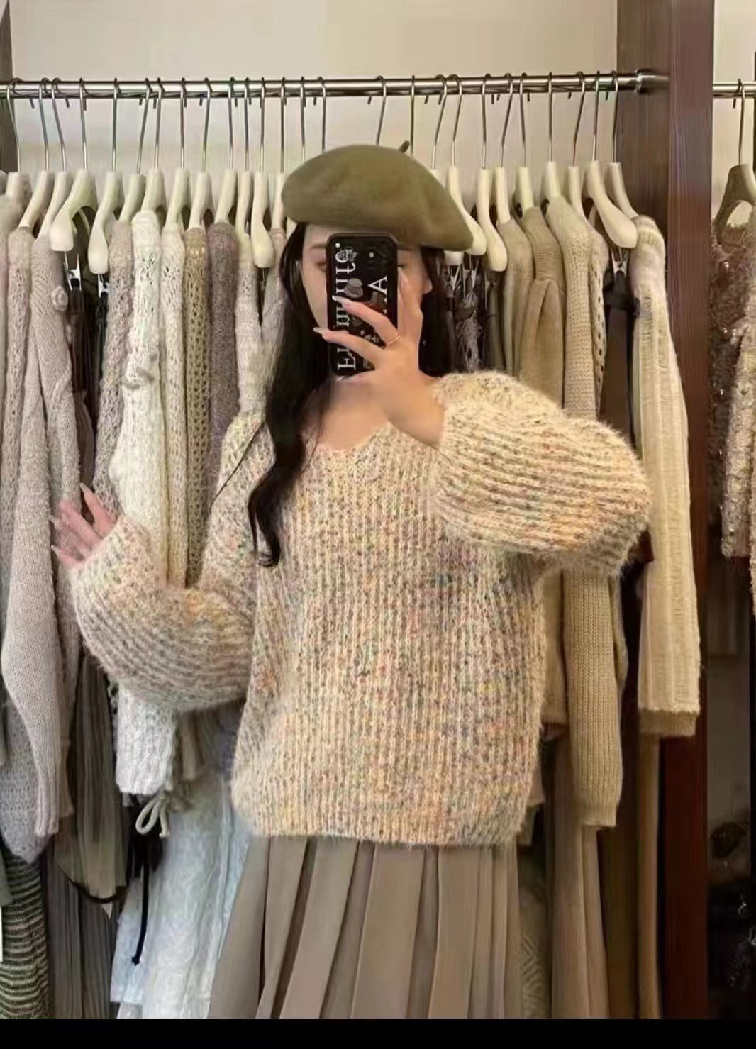 Gracefully Designed Sweater