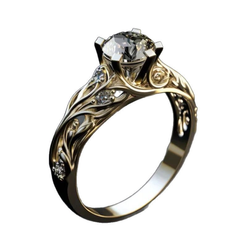 Piękny Pierścionek w unikalnym stylu