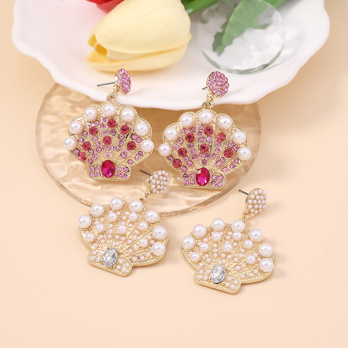 Czarujący Perłowy Kolczyk na każdą okazję