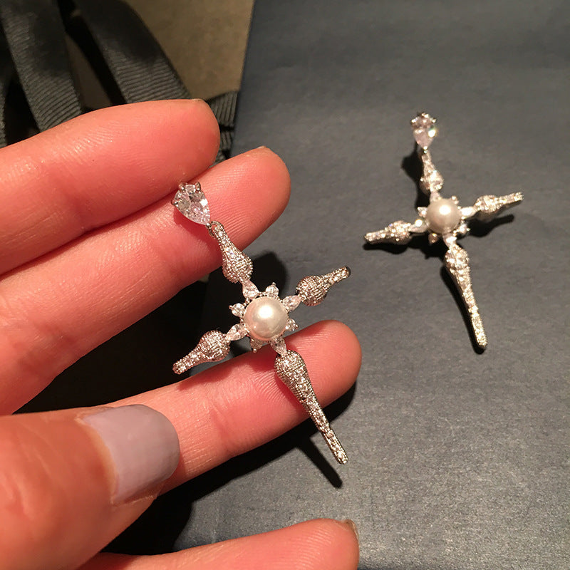 Czarujący Perłowy Kolczyk na każdą okazję