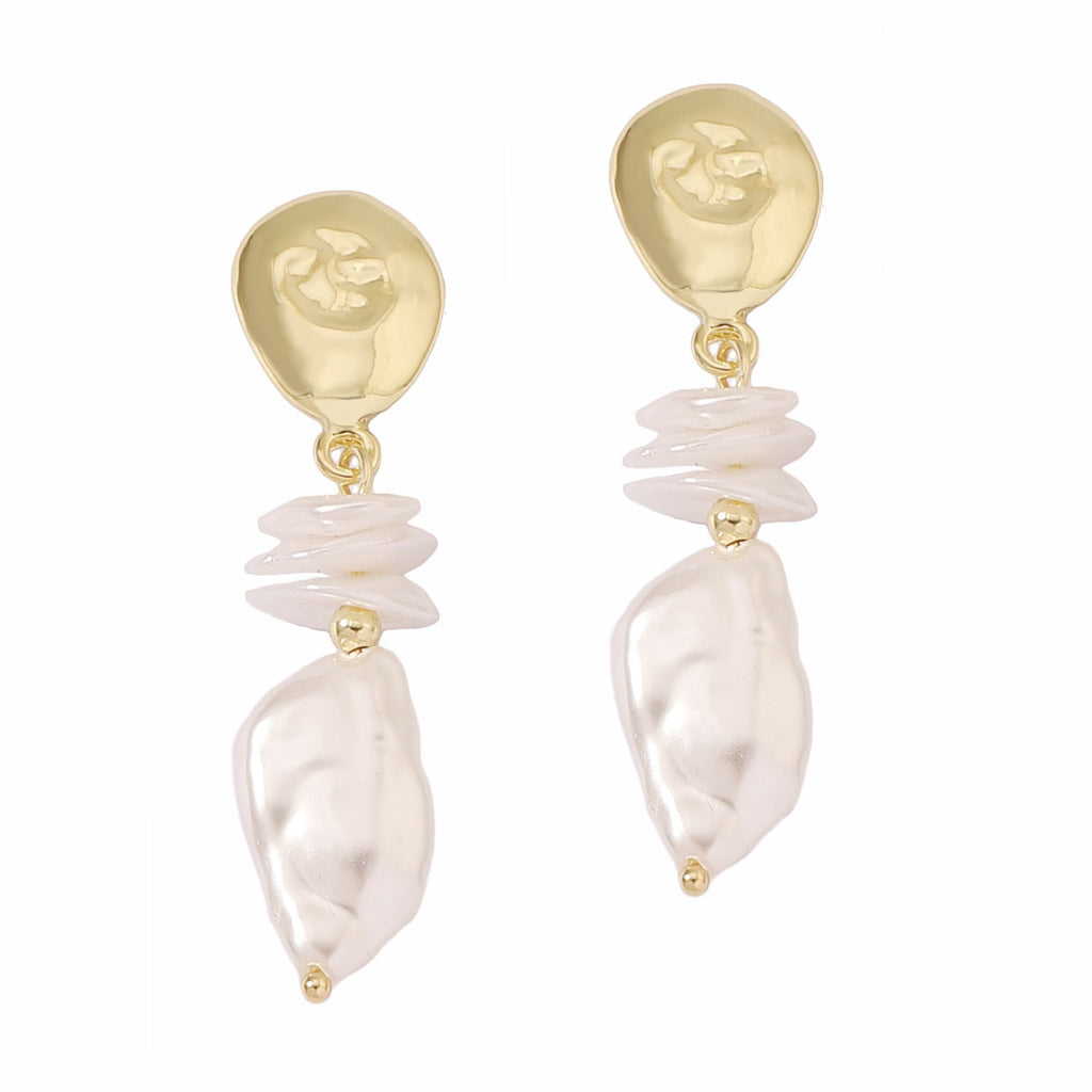 Czarujący Perłowy Kolczyk na każdą okazję