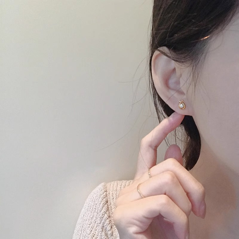 Czarujący Perłowy Kolczyk na każdą okazję