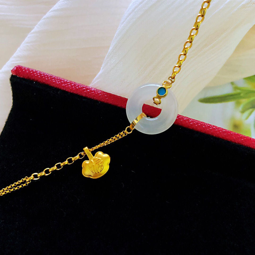 Czarujący Srebrny Bransoletka na każdą okazję