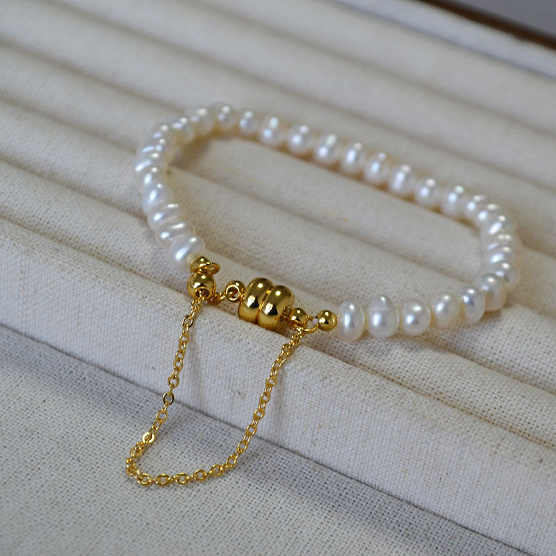 Czarujący Perłowy Bransoletka na każdą okazję