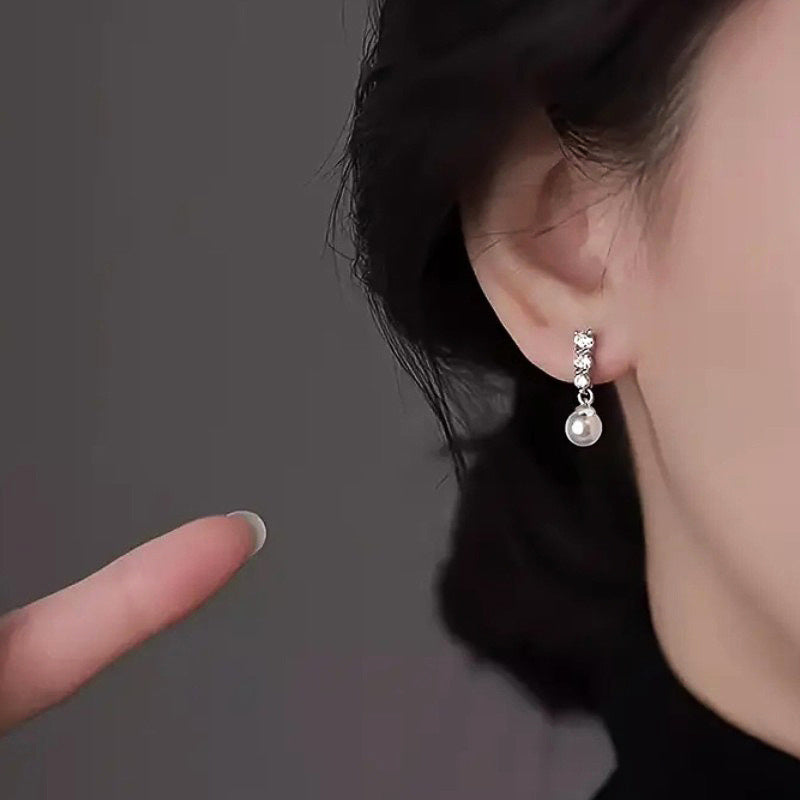 Czarujący Perłowy Kolczyk na każdą okazję