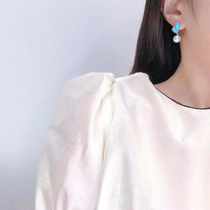 Czarujący Perłowy Kolczyk na każdą okazję