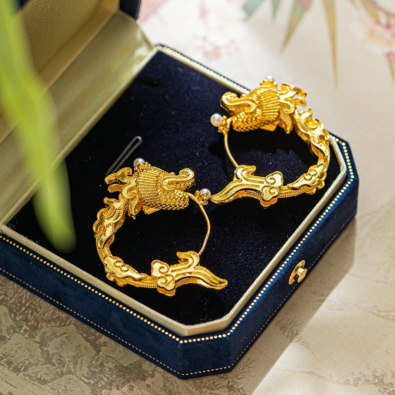 Czarujący Perłowy Kolczyk na każdą okazję