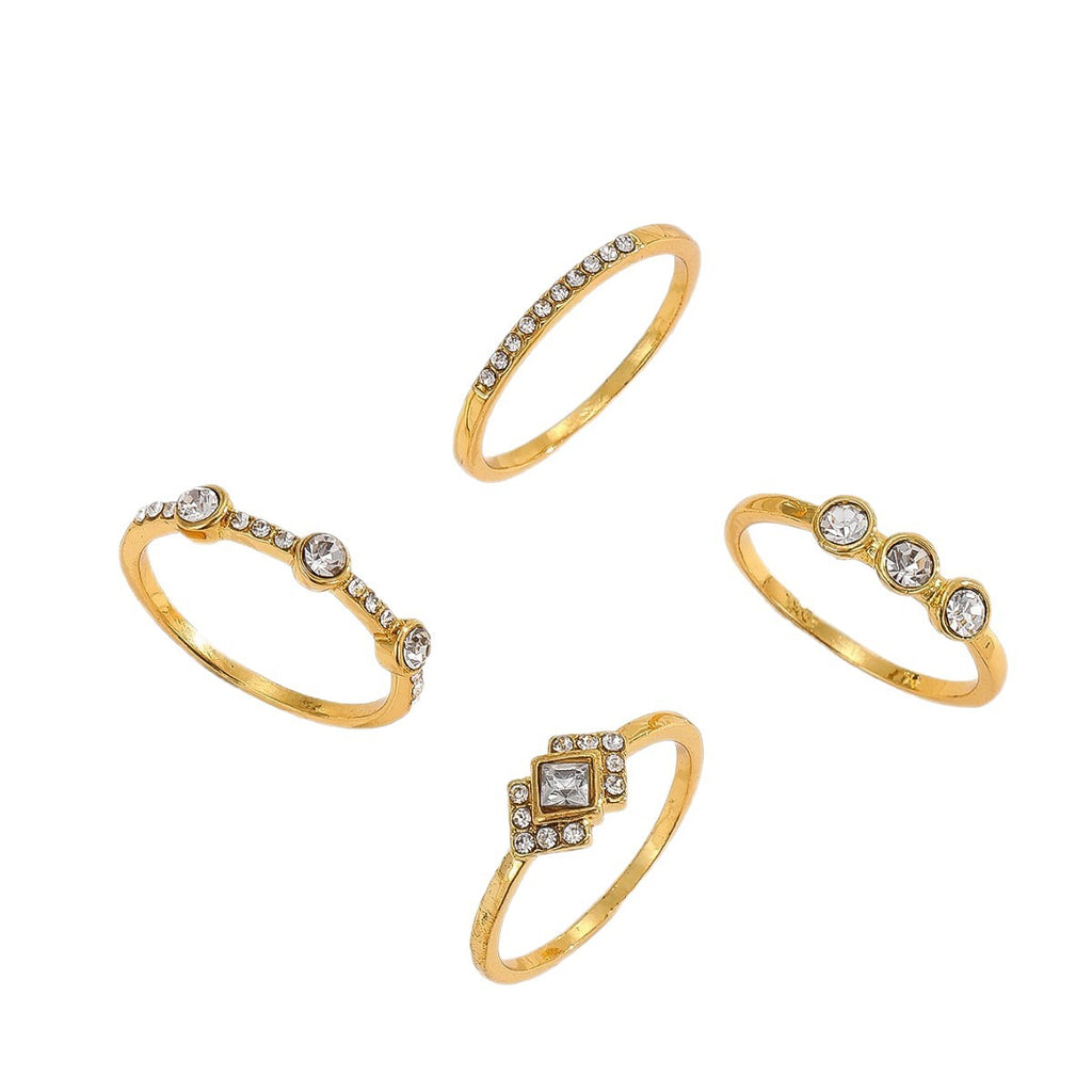 Delikatny rzemieślniczy Złoty Komplet