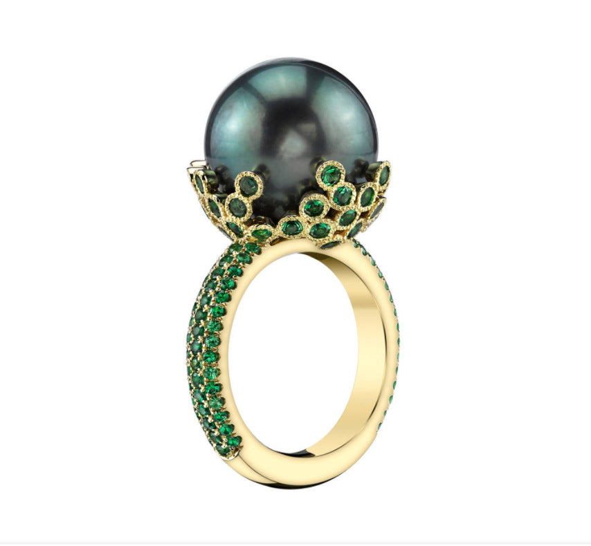 Czarujący Perłowy Pierścionek na każdą okazję