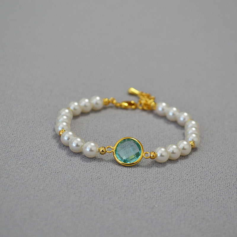 Czarujący Perłowy Bransoletka na każdą okazję