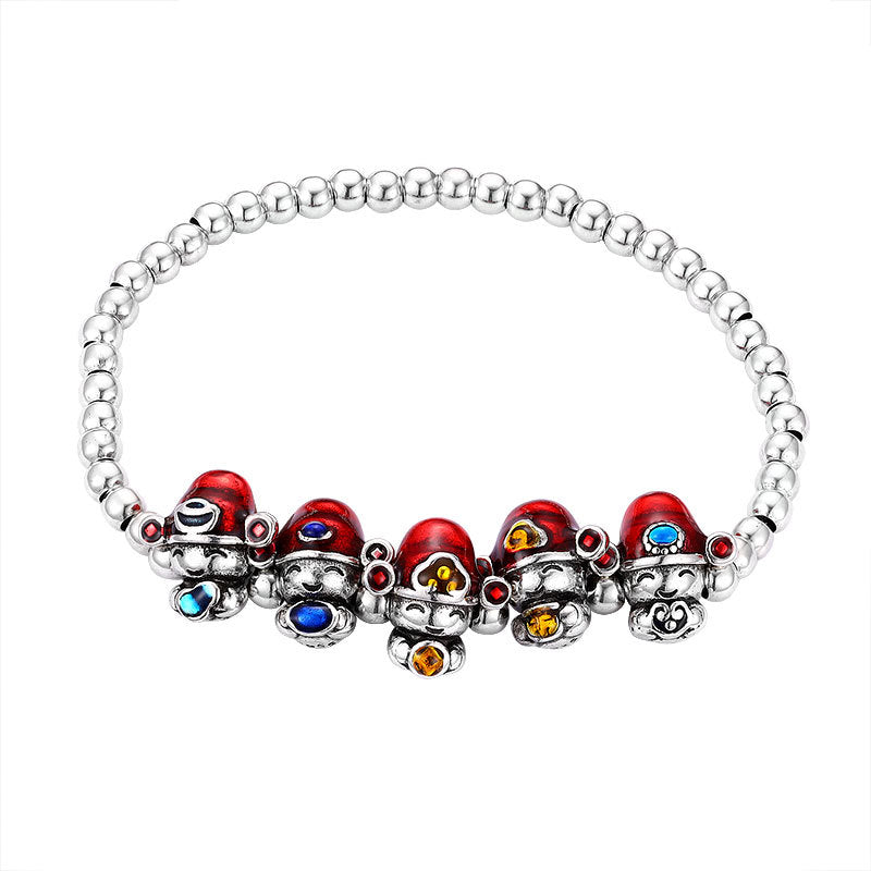 Czarujący Srebrny Bransoletka na każdą okazję