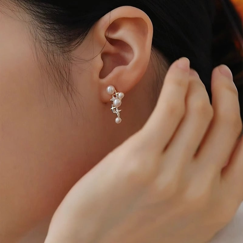 Czarujący Perłowy Kolczyk na każdą okazję