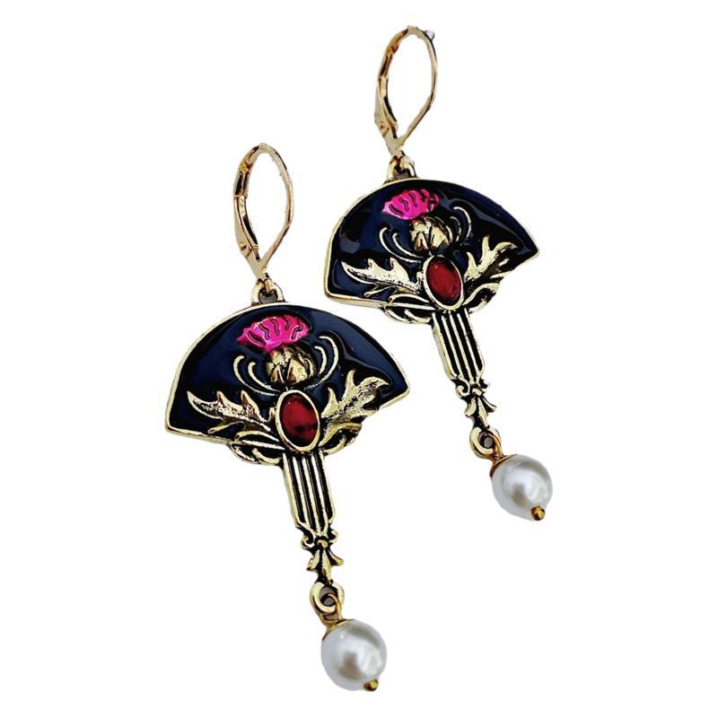 Czarujący Perłowy Kolczyk na każdą okazję