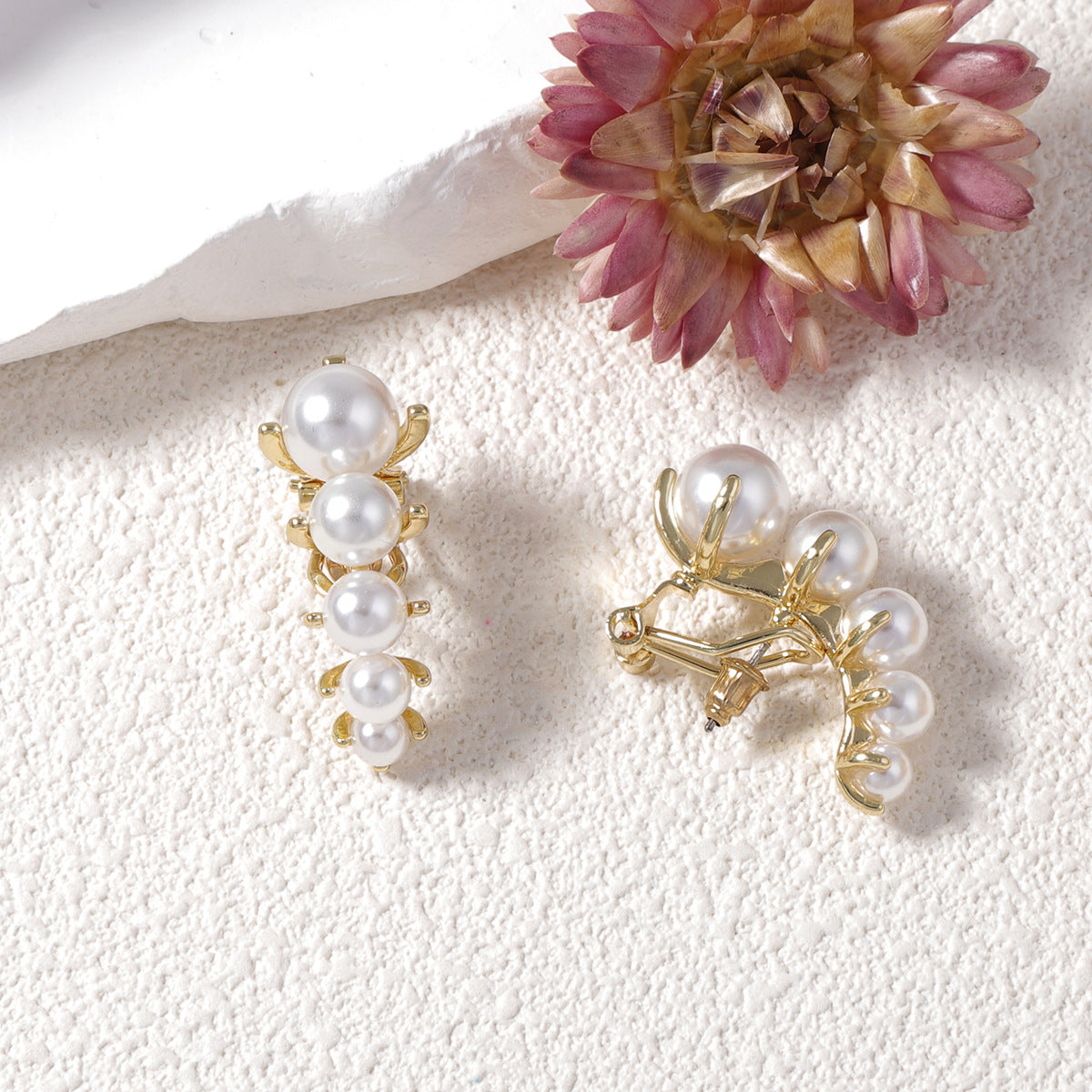 Czarujący Perłowy Kolczyk na każdą okazję