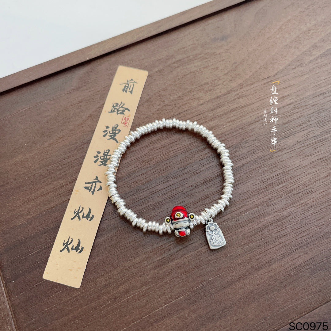 Czarujący Srebrny Bransoletka na każdą okazję