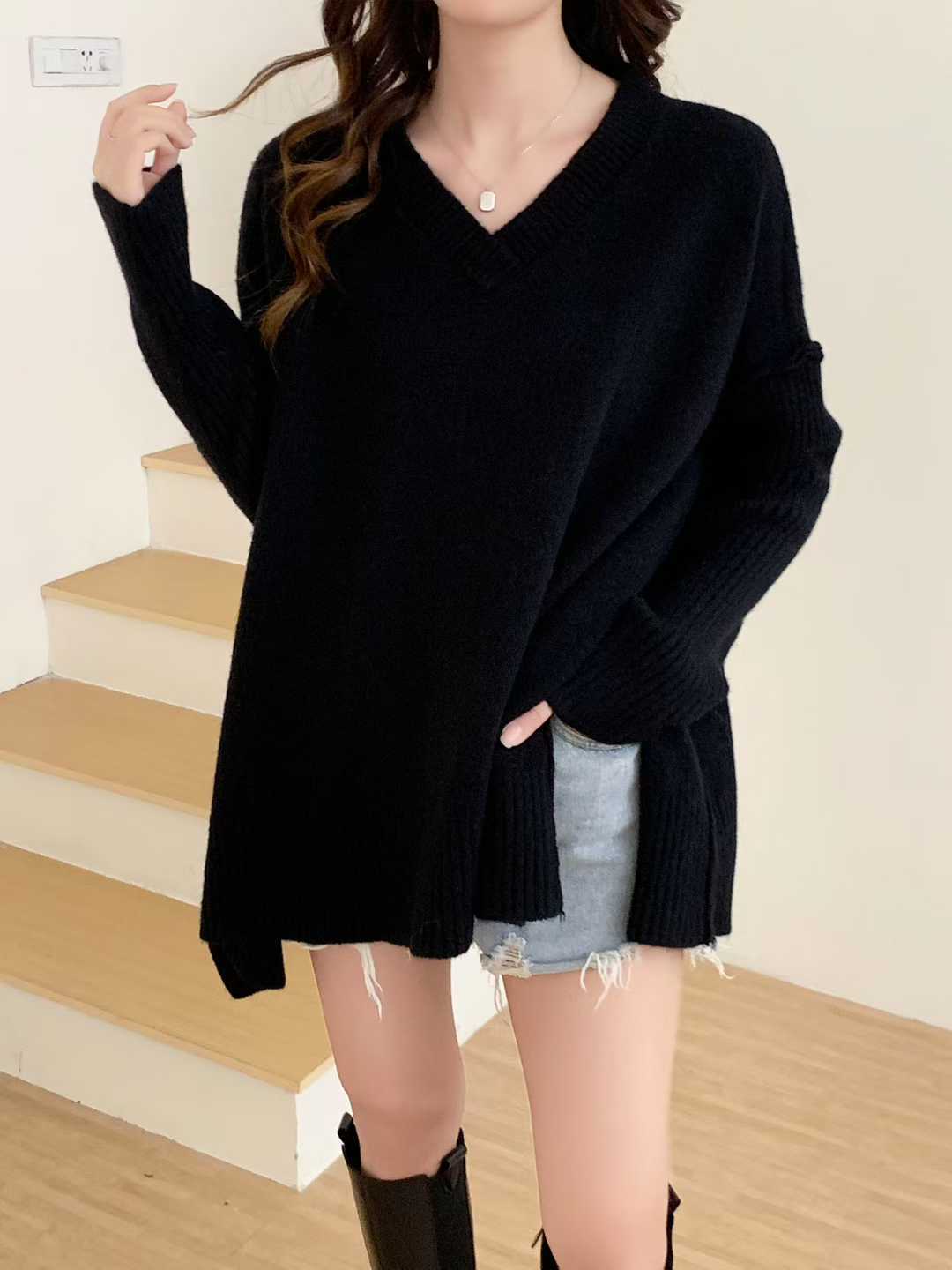 Gracefully Designed Sweater