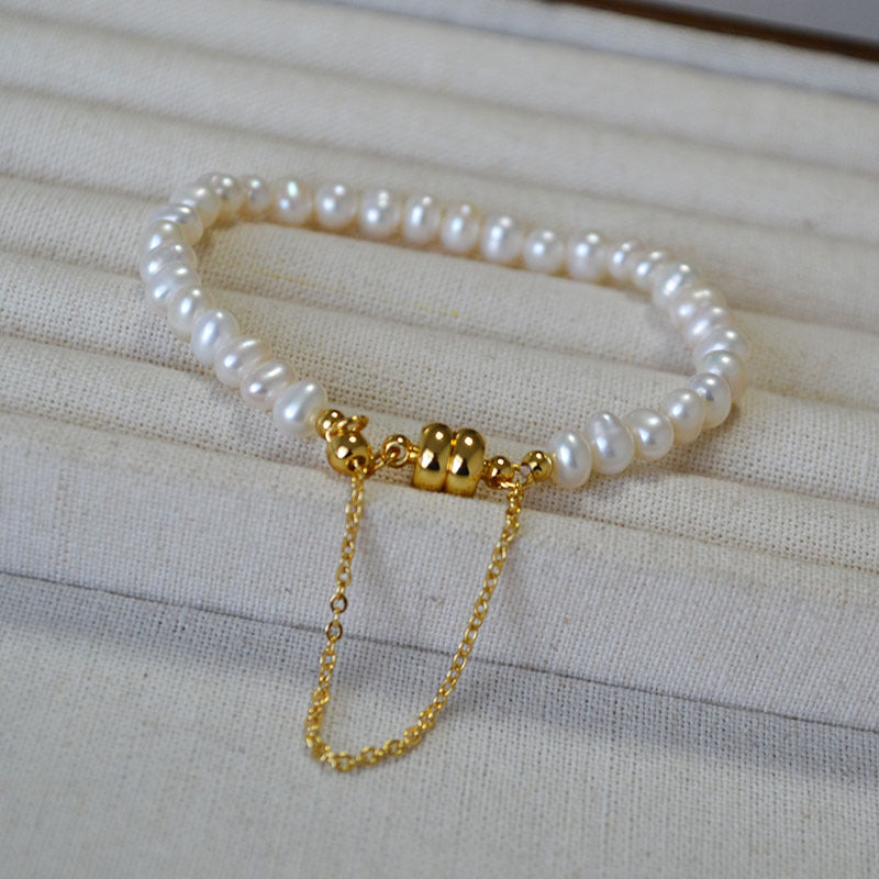 Czarujący Perłowy Bransoletka na każdą okazję