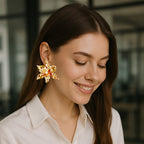 Czarujący Perłowy Kolczyk na każdą okazję