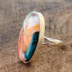 Delikatny rzemieślniczy Pierścionek