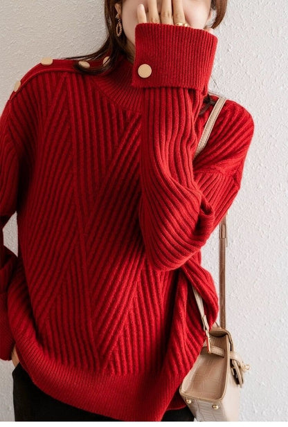 Gracefully Designed Sweater