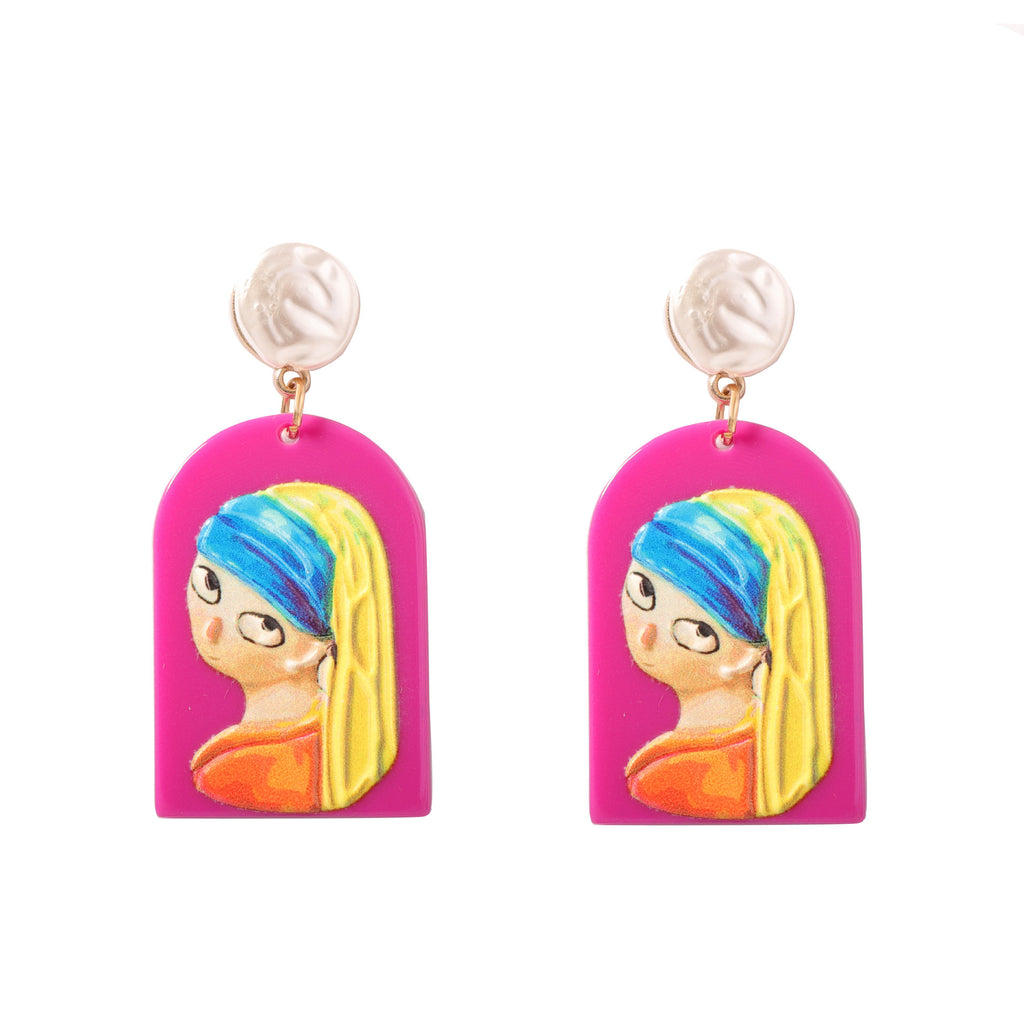 Czarujący Perłowy Kolczyk na każdą okazję