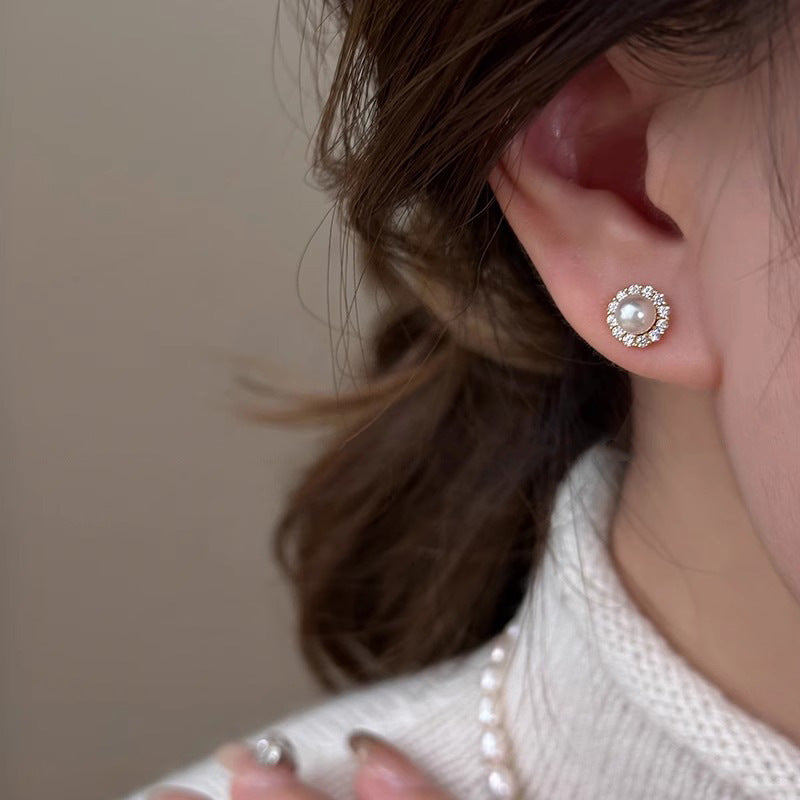 Czarujący Perłowy Kolczyk na każdą okazję