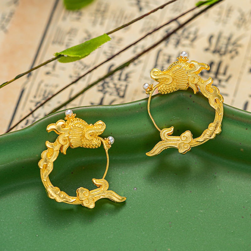 Czarujący Perłowy Kolczyk na każdą okazję