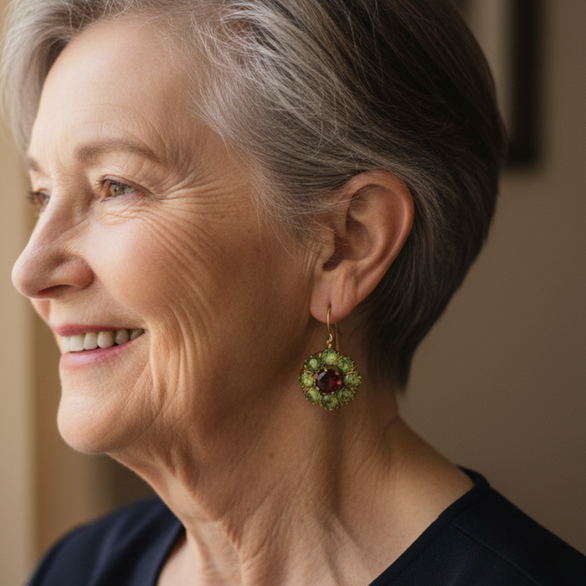 Oszałamiający Kolczyk na co dzień