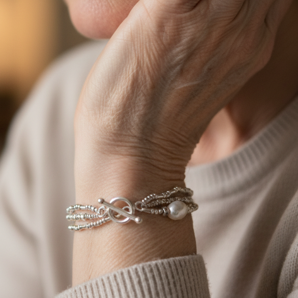 Romantyczny Perłowy Bransoletka na wyjątkowe chwile