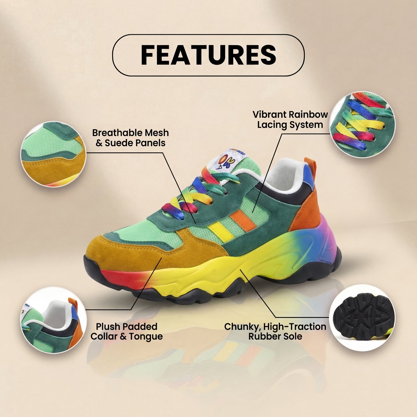 JO | Cheeky and casual sneakers