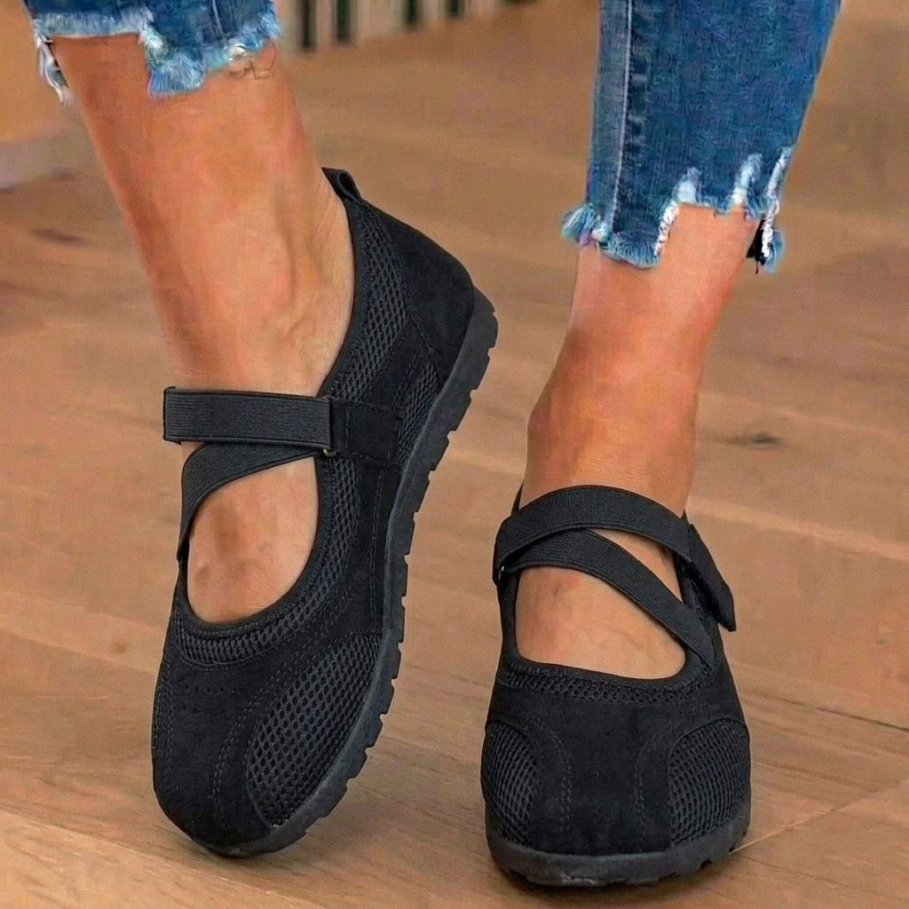 Graceful Orthopedic Flats for Modern Look
