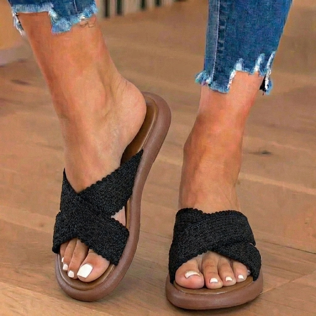 Vintage Inspired Orthopedic Slippers