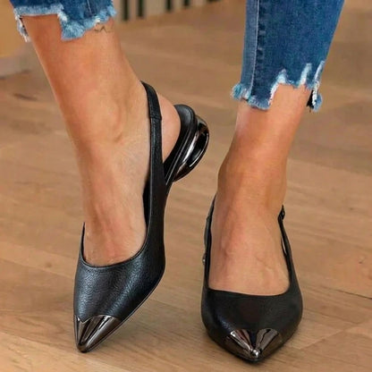 Chic Orthopedic Heels with Unique Design