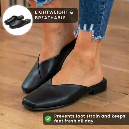 Vintage Inspired Orthopedic Mules