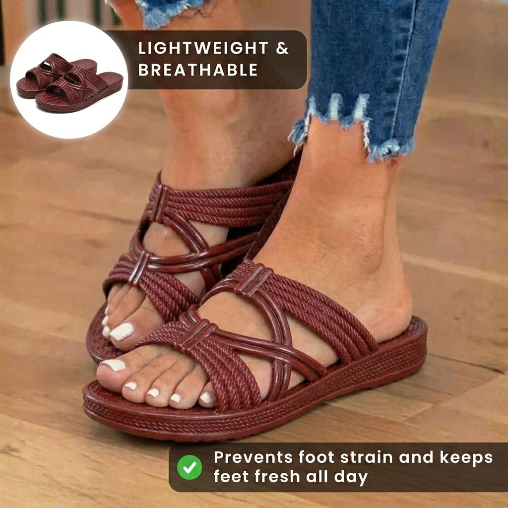 Chic Orthopedic Slippers with Unique Design