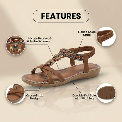 Vintage Inspired Orthopedic Sandals