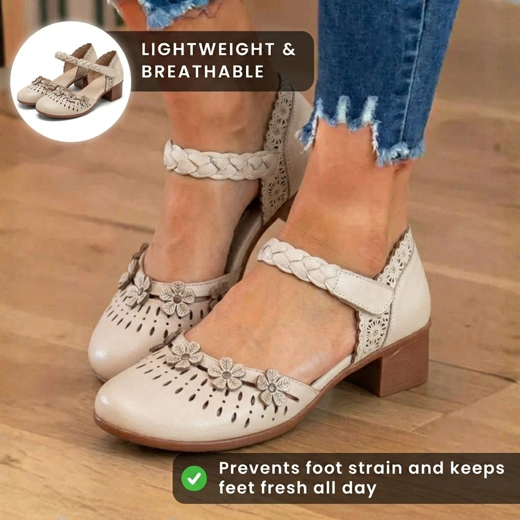 Chic Orthopedic Heels with Unique Design