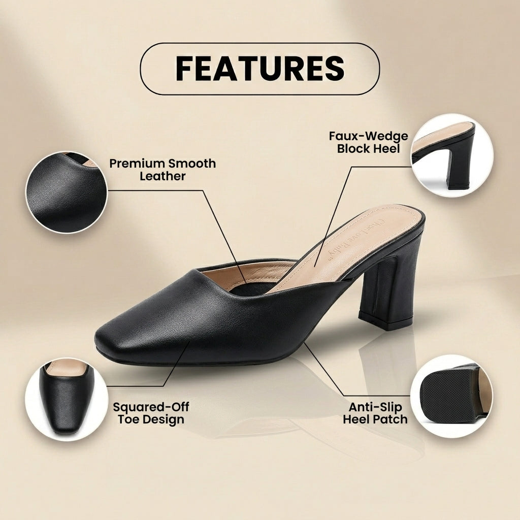 Graceful Orthopedic Heels for Modern Look