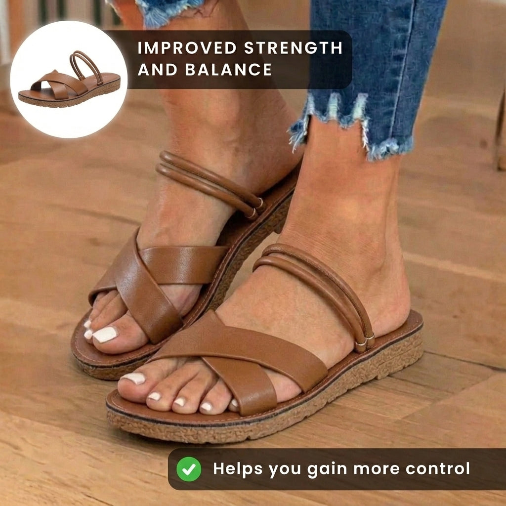 Classic Orthopedic Sandals with Timeless Style