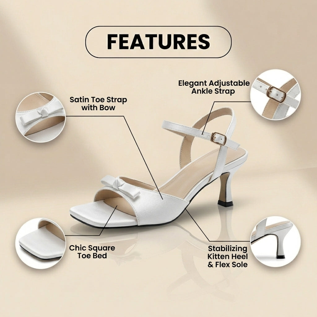 Graceful Orthopedic Heels for Modern Look