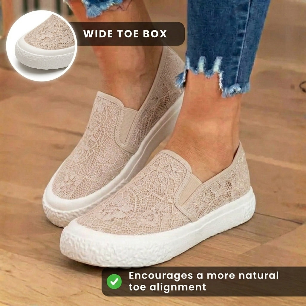 Graceful Orthopedic Flats for Modern Look